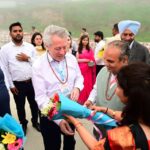 प्राकृतिक सौंदर्य और लोकसंस्कृति ने मोहा विदेशी मेहमानों का मन