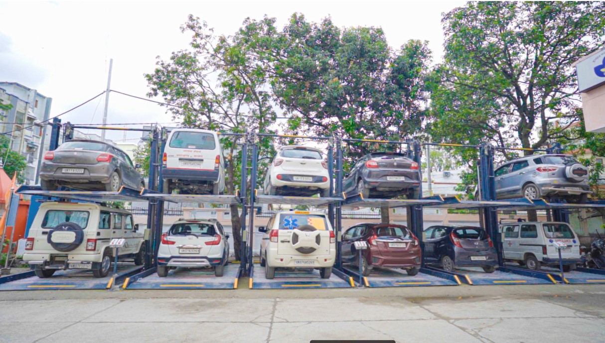 देहरादून में तीन ऑटोमेटेड पार्किंग तैयार