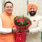 मुख्यमंत्री धामी ने राज्यपाल से की शिष्टाचार भेंट
