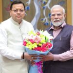 मुख्यमंत्री धामी ने प्रधानमंत्री से की मुलाकात, राज्य विकास के अहम प्रस्तावों पर मांगा सहयोग