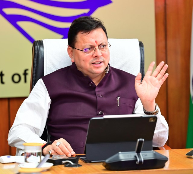 मुख्यमंत्री ने सारकोट की नव निर्वाचित युवा प्रधान प्रियंका को दी बधाई