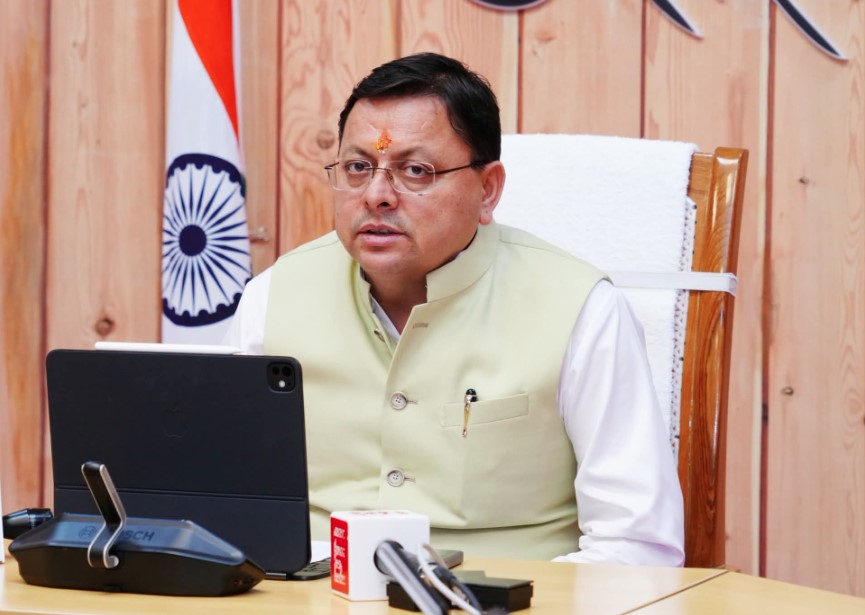 सीएम धामी ने उत्तरकाशी के धराली गांव में बादल फटने की घटना पर जताया दुख