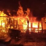 नैनीताल के ओल्ड लंदन हाउस में लगी भीषण आग, 86 वर्षीय महिला की हुई मौत