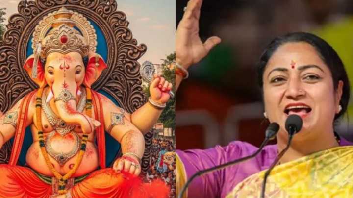 गणेश चतुर्थी पर मुख्यमंत्री रेखा गुप्ता ने की पूजा, दिल्ली-वासियों के लिए की सुख-समृद्धि की कामना