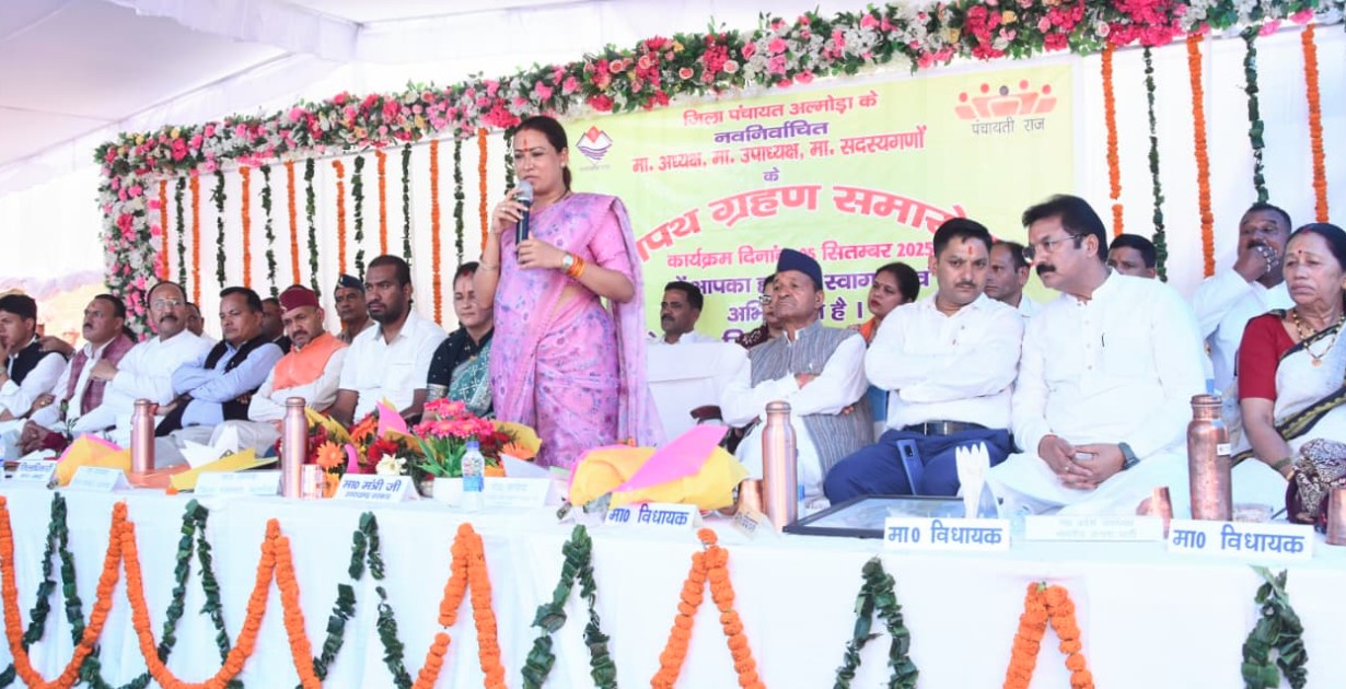 चहुंमुखी विकास को लक्ष्य बनाएं नवनिर्वाचित जनप्रतिनिधि- रेखा आर्या