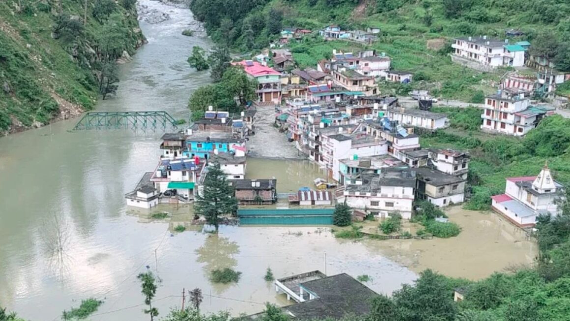 तेलगाड़: हर्षिल के पास भूस्खलन से बनीं दो झीलें, सेना के ड्रोन से हुआ खुलासा