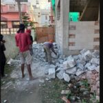 एमडीडीए की बड़ी कार्रवाई– कांवली रोड पर अवैध व्यावसायिक निर्माण ध्वस्त