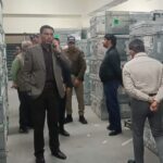 जिलाधिकारी सविन बंसल ने EVM–VVPAT वेयरहाउस का त्रैमासिक निरीक्षण किया