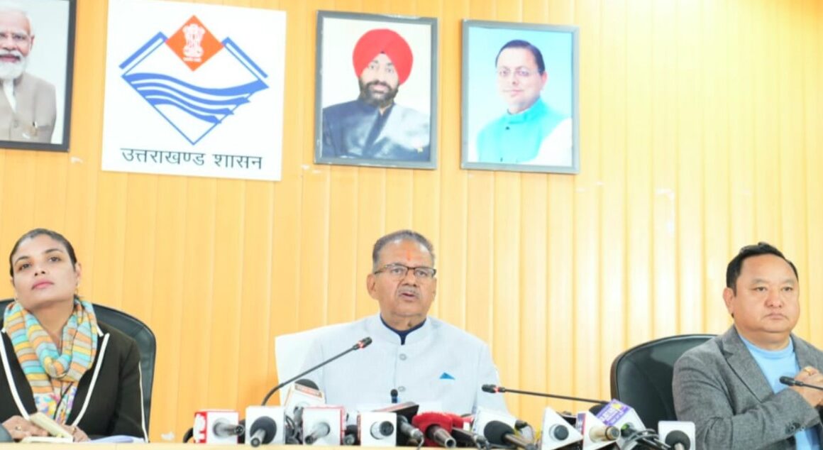 ग्राम्य विकास मंत्री गणेश जोशी ने वीबी-जी राम जी बिल 2025 के संबंध में की प्रेस वार्ता