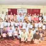 कैबिनेट मंत्री डॉ. धन सिंह रावत ने चयनित 44 कनिष्ठ सहायकों को सौंपे नियुक्ति पत्र