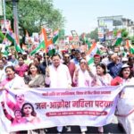 देहरादून में महिला जन आक्रोश रैली, मुख्यमंत्री धामी हुए शामिल