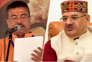 कैबिनेट मंत्री गणेश जोशी ने सुवेंदु अधिकारी को पश्चिम बंगाल के नए मुख्यमंत्री बनने पर दी बधाई