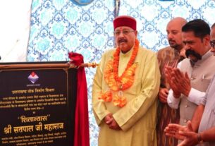महाराज ने किया संगलाकोटी में 73 लाख 16 हजार के मोटर मार्ग का शिलान्यास