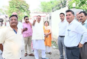 मंत्री गणेश जोशी ने अनारवाला-मालसी मोटर मार्ग पर चल रहे मरम्मत एवं सुधार कार्यों का किया निरीक्षण